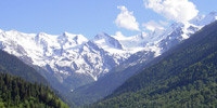 Область снегов Большого Кавказа